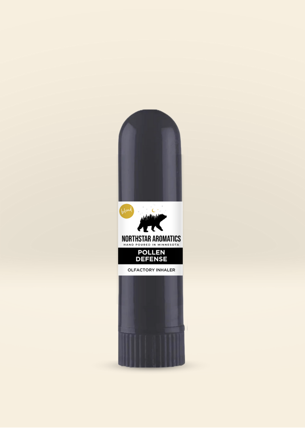 Pollen Defense Inhaler by Northstar Aromatics for sinus and respiratory support with calming pollen relief aroma.
