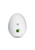 White Airburst Nebulizing Waterless Diffuser with motion sensor and USB charging, compact design for cordless use.