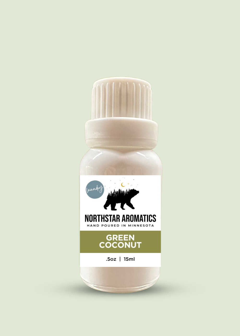 Green Coconut Laundry Oil | Coconut Lemongrass Dryer Ball Oil
