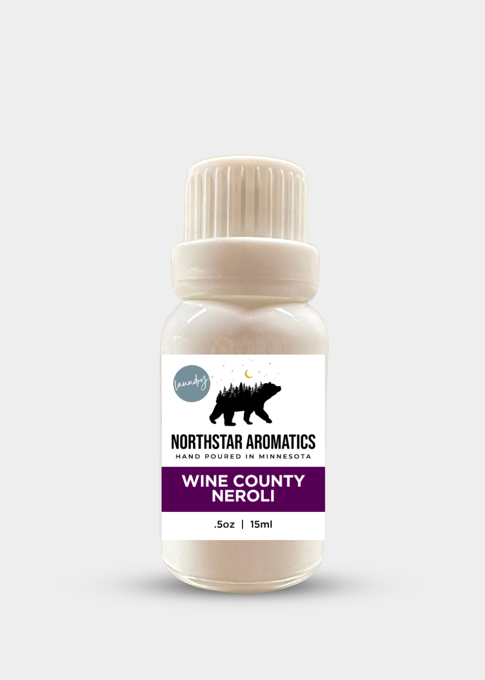 Wine Country Neroli Laundry Oil by Northstar Aromatics, red wine floral dryer ball oil for wool dryer balls.